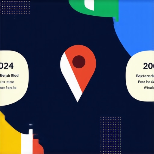 Infographic illustrating strategies for local map pack ranking improvement