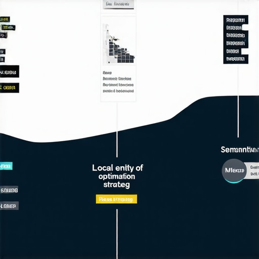 Local Entity Optimization Diagram Diagram showing local entity signals and semantic relevance for map rankings