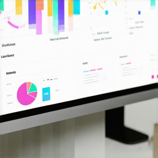 Screenshot of a digital analytics dashboard displaying local search performance data.