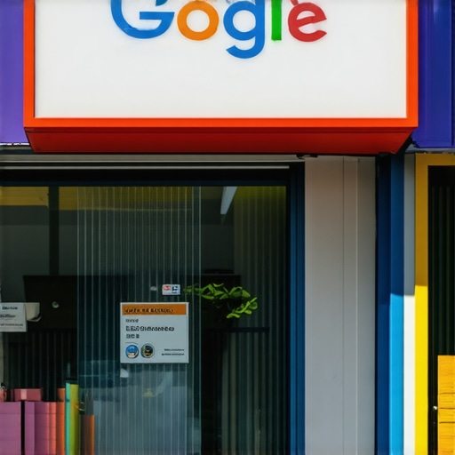 Optimized GMB Profile Elements Business storefront displaying optimized GMB profile visuals and signage